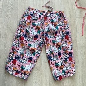 Dog-Print Pajama Pants 1X